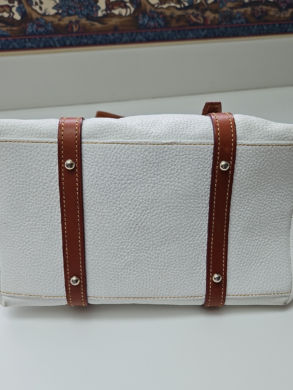 Dooney & Bourke Pebble Grain Bristol Satchel - Picture 12 of 13
